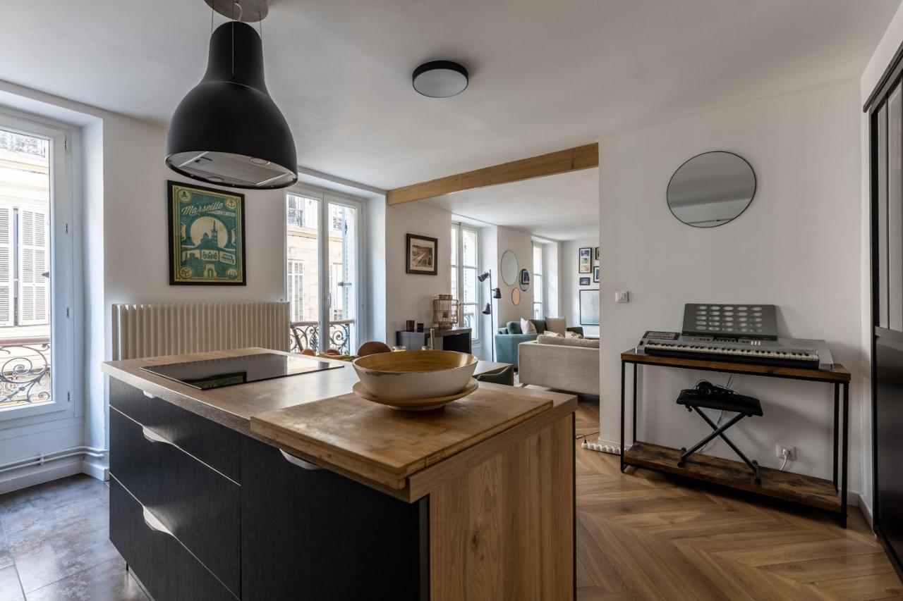 Apartamento 90M2 Renove - Terrasse En Plein Coeur De Marsella Exterior foto