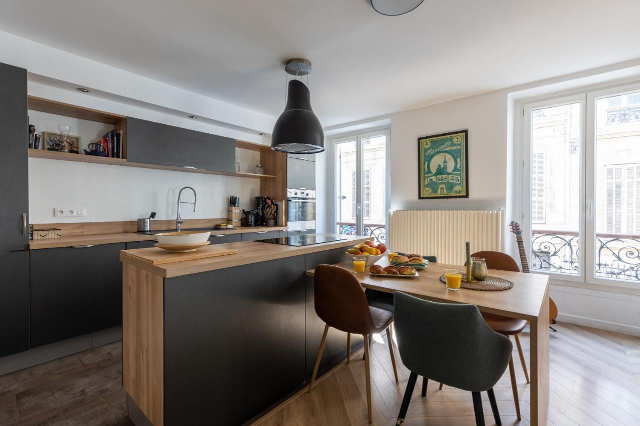 Apartamento 90M2 Renove - Terrasse En Plein Coeur De Marsella Exterior foto